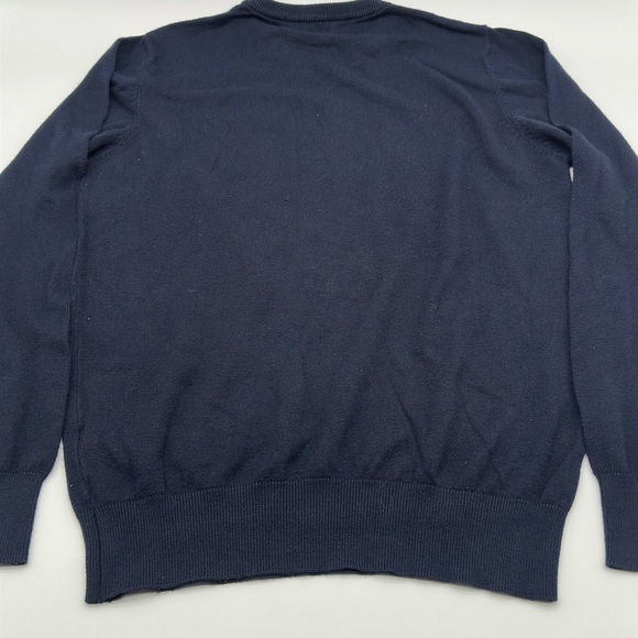 Dan John Crewneck Navy Blue Mens Sweater XL - Picture 5 of 8